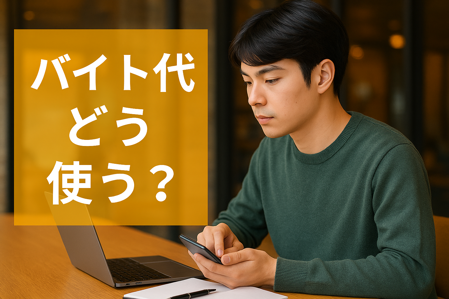 バイト代どう使う?